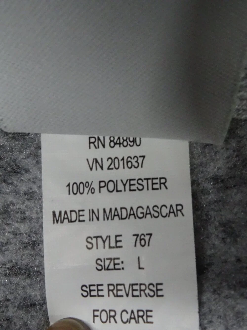 Haband Quality & Comfort Men Sweater with Pockets Size L